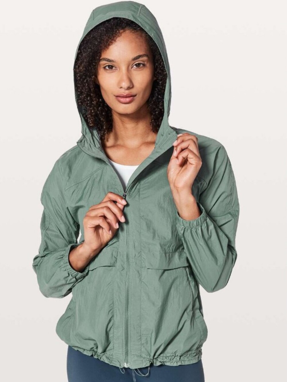 EUC Lululemon Hood Lite Jacket Juniper Size 8*